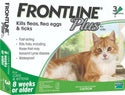 

Frontline Plus for Cats & Kittens 8 weeks or older 3 applicators (Authorized Dealer Import)