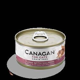 Canagan - Wet Cat Food Tuna with Salmon for Kittens & Adults 75g x 12 [WL75]