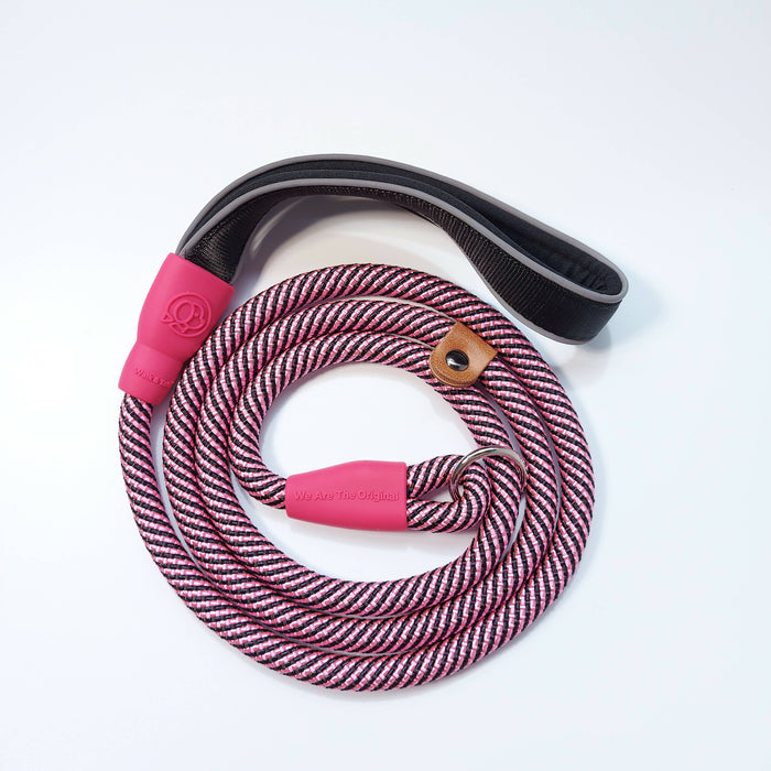 Walk & Talk® - 11mm Training P-Leash - Pink@Luxury P-Leash