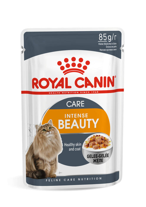 [Case Deal!] Royal Canin Intense Beauty Care In Jelly Adult Cat Wet Cat Food 85GX12