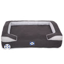 

Sealy Embrace Series Premium Memory Foam Dog Bed Modern Grey