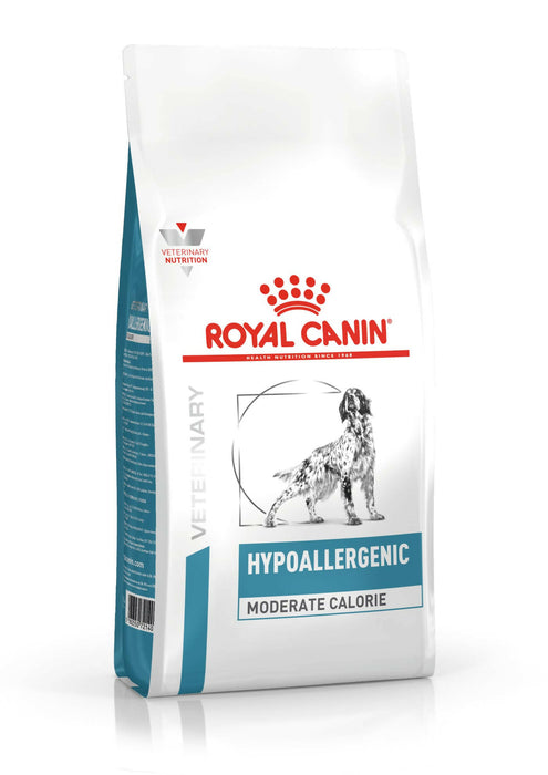 Royal Canin -【PRE-ORDER】Veterinary Diet Hypoallergenic Moderate Calorie Dry Dog Food - 7kg x 2