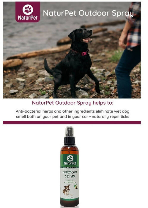 NaturPet - Herbal Repelling Fleas / Mosquitos Anti-Bacteria Deodorize Outdoor Spray Canada (for Dog) 240ml