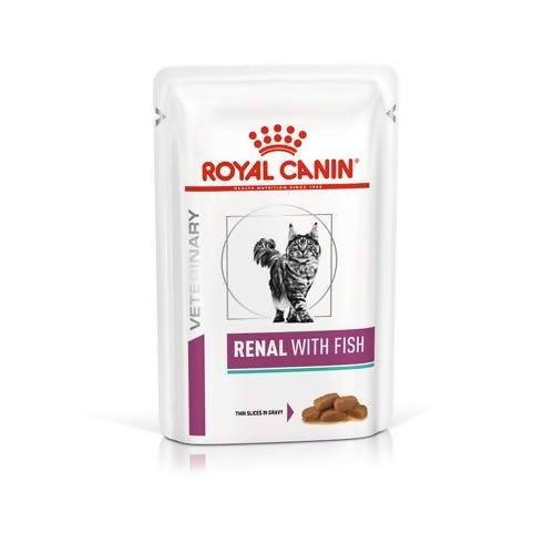 Royal Canin Veterinary Diet Renal With Fish Wet Cat Food