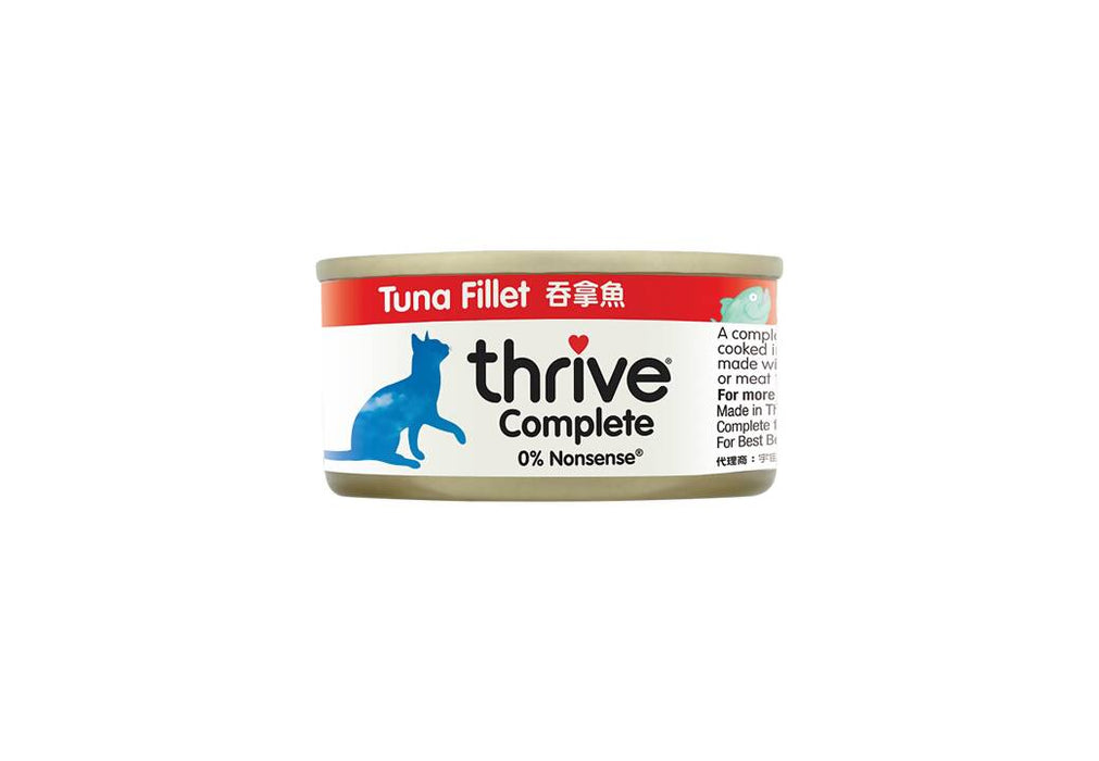 thrive - Cat Canned Tuna Fillet 75g x 12 (Licensed Goods) [TF75]
