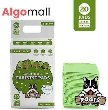 Pogi's Pet Supplies - Pee Pads - Medium (18' x 24') 20 Pack