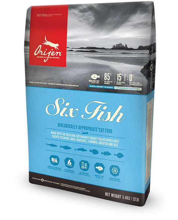 Orijen Six Fish Cat Dry Food 5.4G