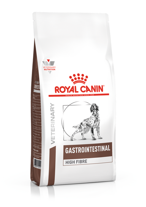 Royal Canin -【PRE-ORDER】Veterinary Diet Gastrointestinal High Fibre Dry Dog Food - 2kg x 6