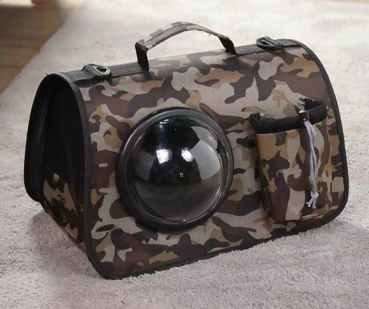 Pet Fun Garden - Capsule pet bag (camouflage)