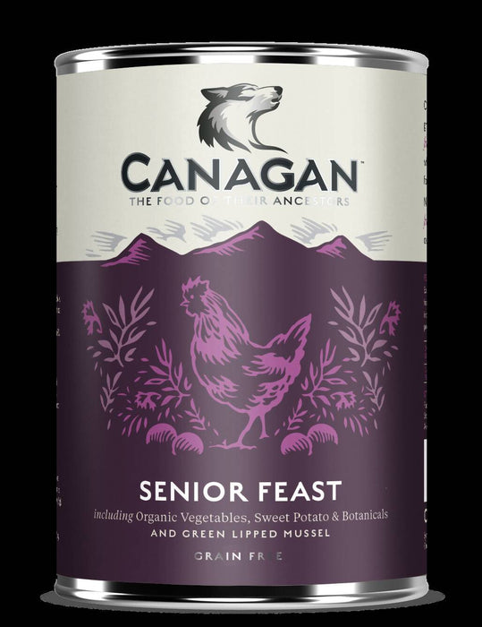Canagan - Dog Can Food - Senior Feast 400g x 6 [CSF6] 