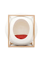 

Meyou Paris The Cube Cat Bed Ivory - Wood Edition