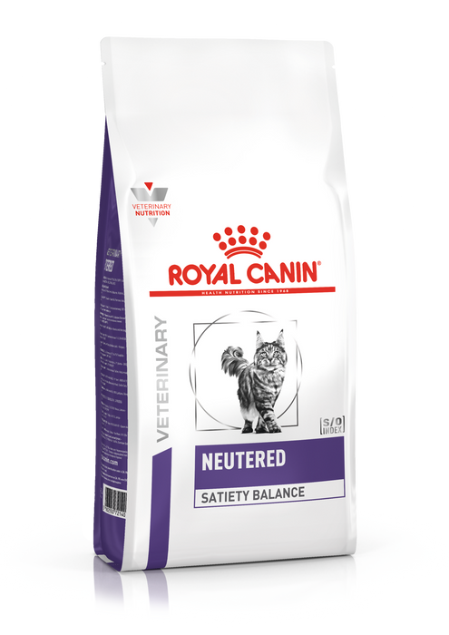 Royal Canin -【PRE-ORDER】Veterinary Diet Neutered Satiety Balance Dry Cat Food - 3.5kg x 5